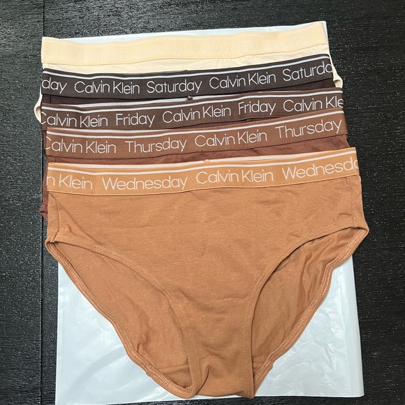 5-Pack Calvin Klein Girls Bikini Panty. Sz: XL 14-16. NEW - Picture 1 of 6